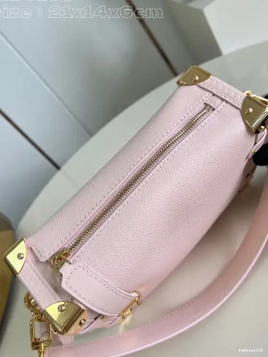 Side LOUIS Trunk PM-21*14*6CM VUITTON 0420